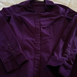 Purple dress shirt